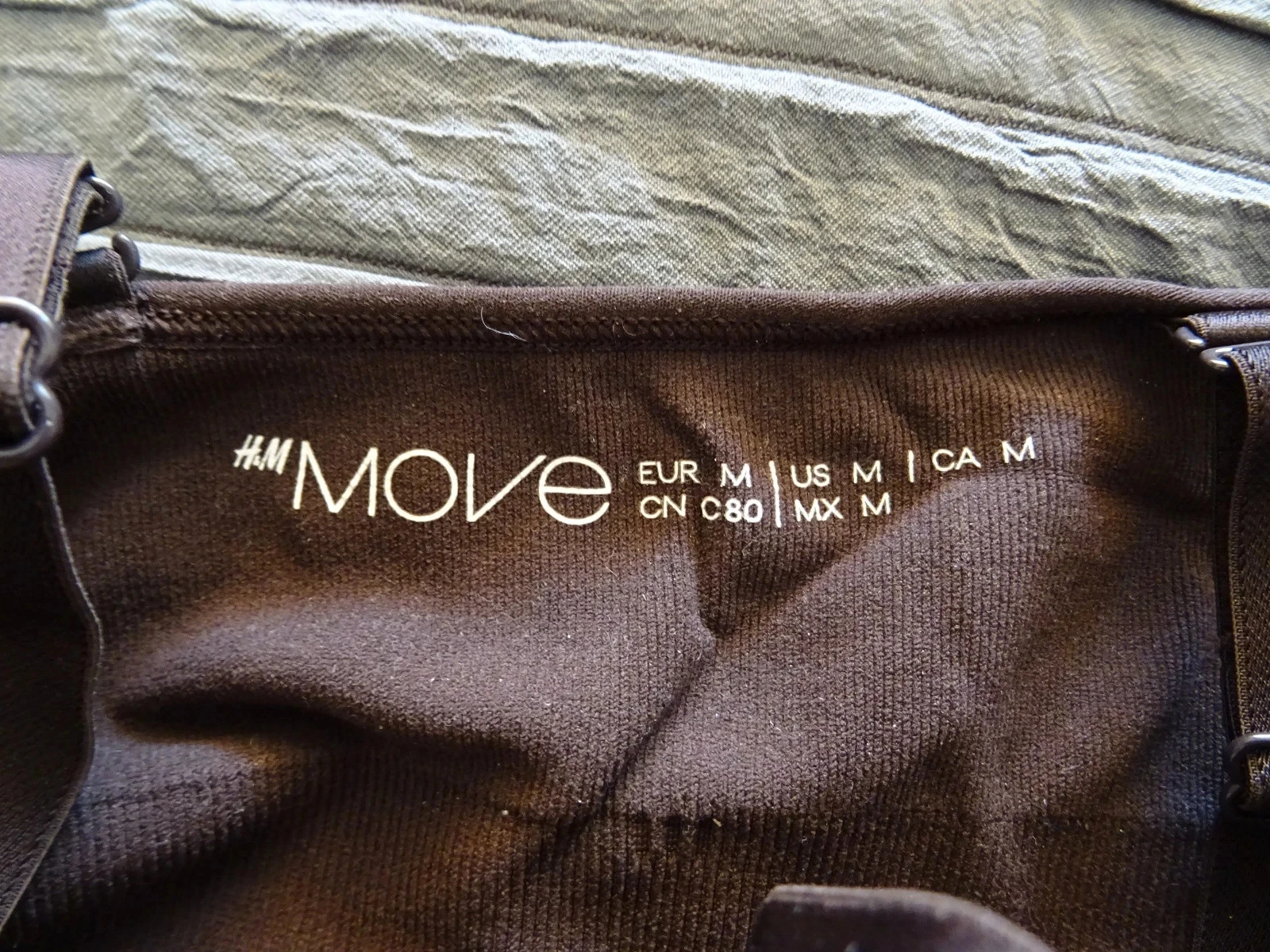 Brasier deportivo marrón H&M talla M – photo 2